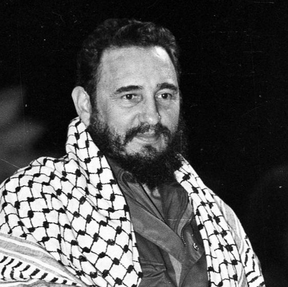 #FidelPorSiempre: "Despojados de sus tierras, expulsados de su propia patria (...) perseguidos y asesinados, los heroicos palestinos constituyen un ejemplo impresionante de abnegación y patriotismo, y son el símbolo vivo del crimen más grande de nuestra época".#INOTUCAV
