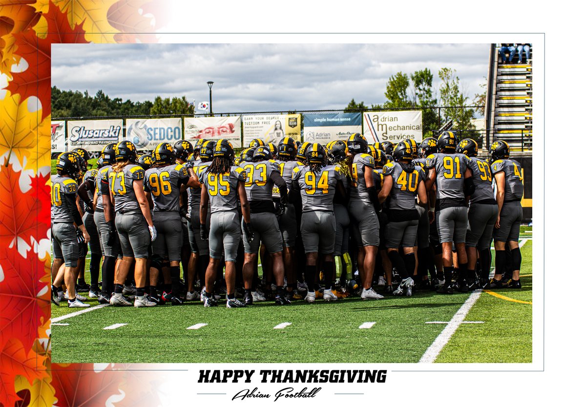 Adrian College Football tweet media