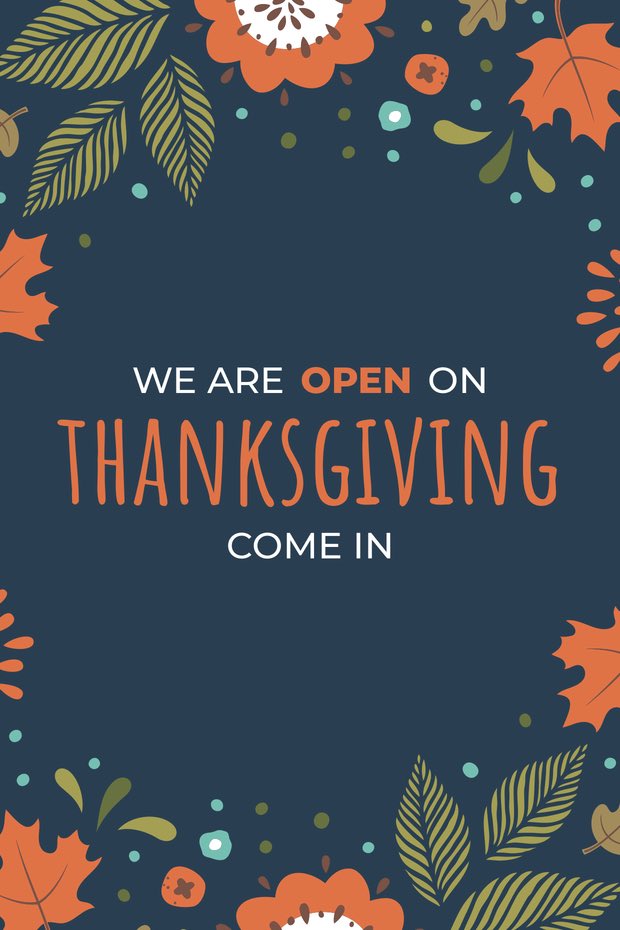 RIsqueDavis's tweet photo. We’ll be open 4pm - 12am today for all your last minute stuffing needs. Don’t be a turkey; come see us!

#risquedavis #risquemoments #risquemomentslife #thanksgiving #thanksgivinghours https://t.co/vWXKf9zhel