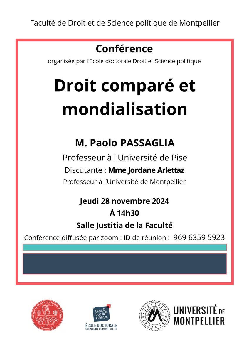 École Doctorale Droit et Science politique de l'UM tweet media