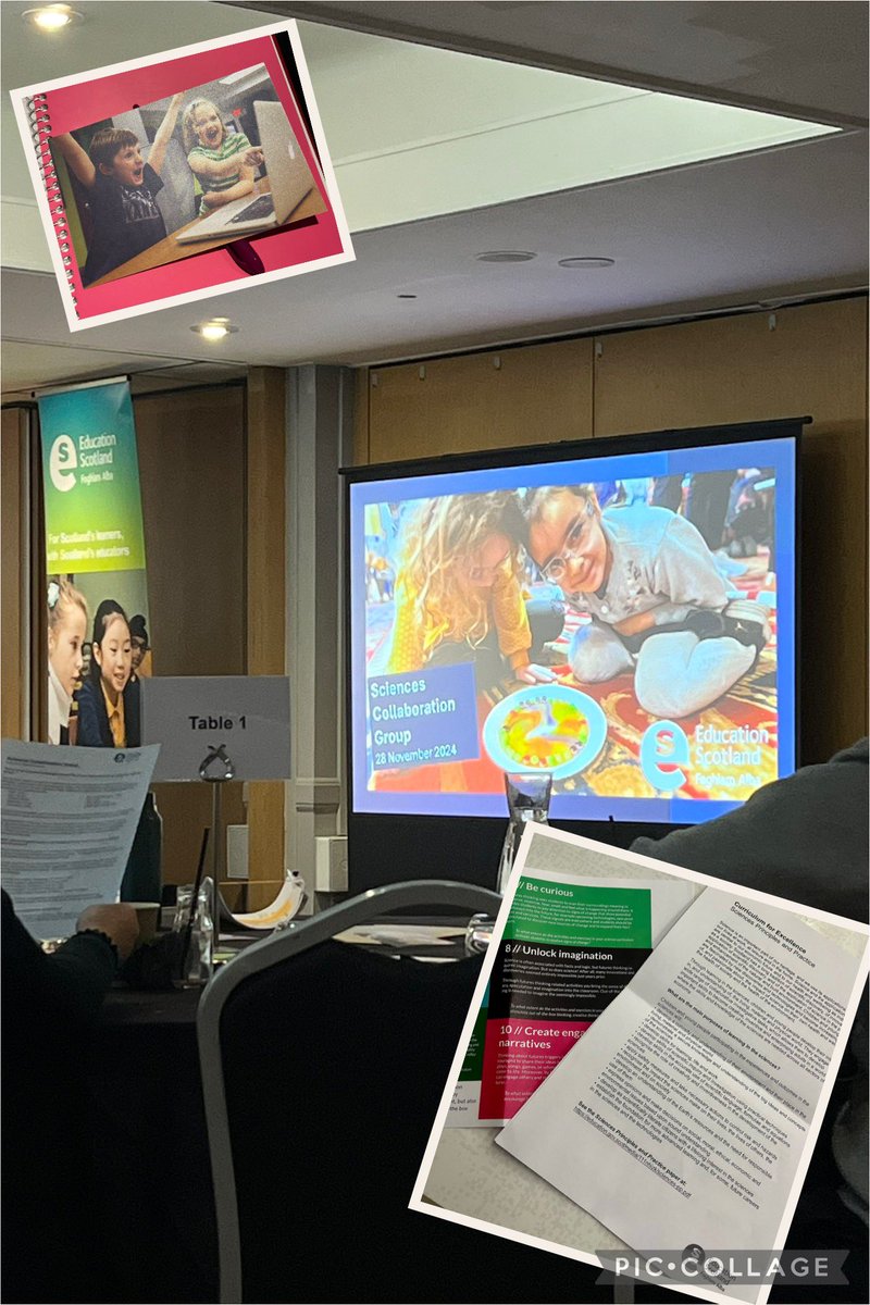 KarenWeirSEYO's tweet photo. Thrilled &amp; motivated to be part of this group! Collabarting with all sectors across Scotland’s authorities, sharing our views and opinions. Shaping Scotland’s Science curriculum for the future! 🩺🔬📸💻

@KinnairdWaters do you recognise these wee faces on screen?🤩

#SciencesCIC https://t.co/F0DdClevHq