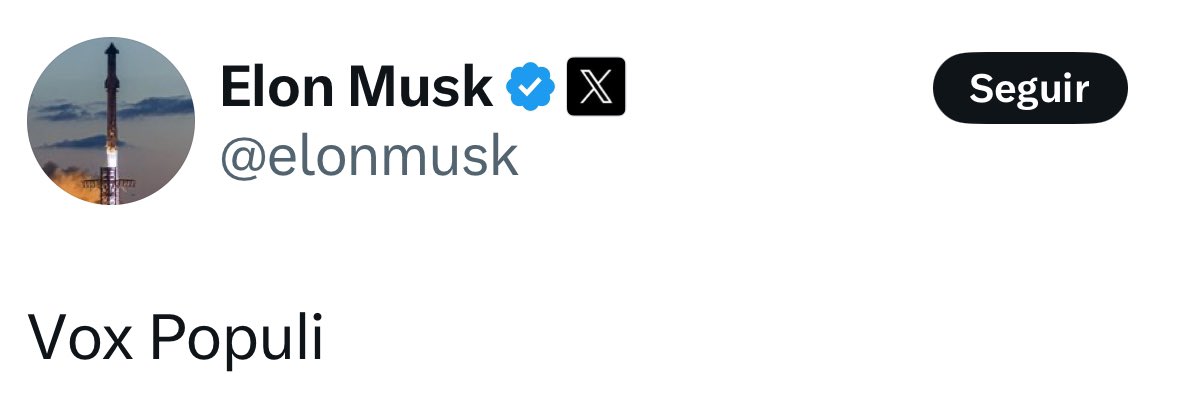 Mi asesor <a href="/DanielSamperO/">Daniel Samper Ospina</a> me explica que esto es un guiño de <a href="/elonmusk/">Elon Musk</a> a mi campaña, pero que si se complica algo, que diga que fue “a mis espaldas”. Esto me inspira a lanzar mi proyecto 2026-2040, la vara la pusieron baja y este país necesita a TRUMPsicio Maya!! <a href="/JorgeAVargasA/">Jorge Alfredo Vargas</a>