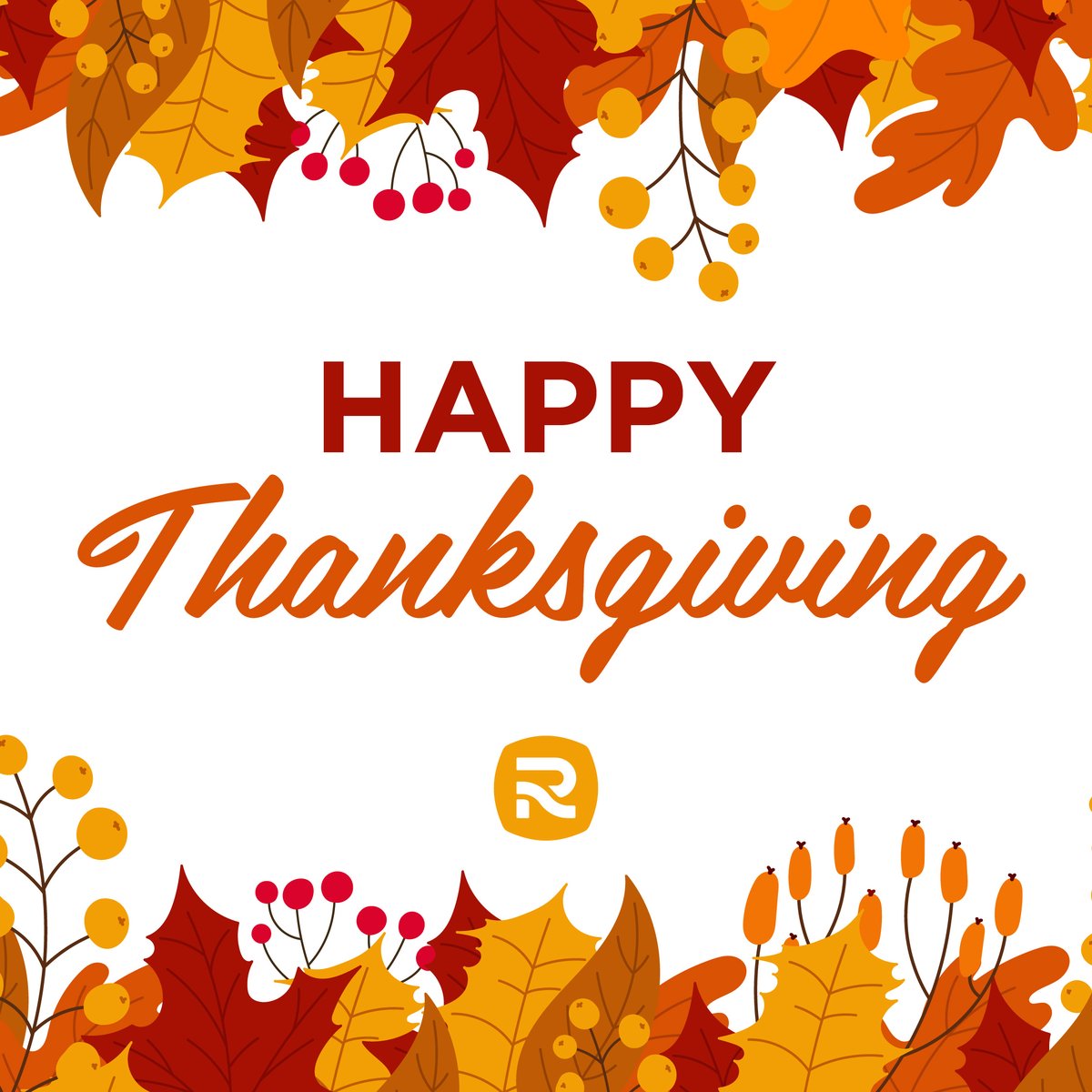 Happy Thanksgiving from Rush Creek to you and your family! We pray that you have a great holiday surrounded by those you love!