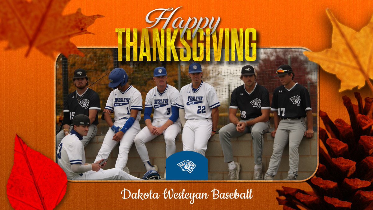 Happy Thanksgiving!! We are thankful for everyone that is a part of our Tiger Baseball Family!