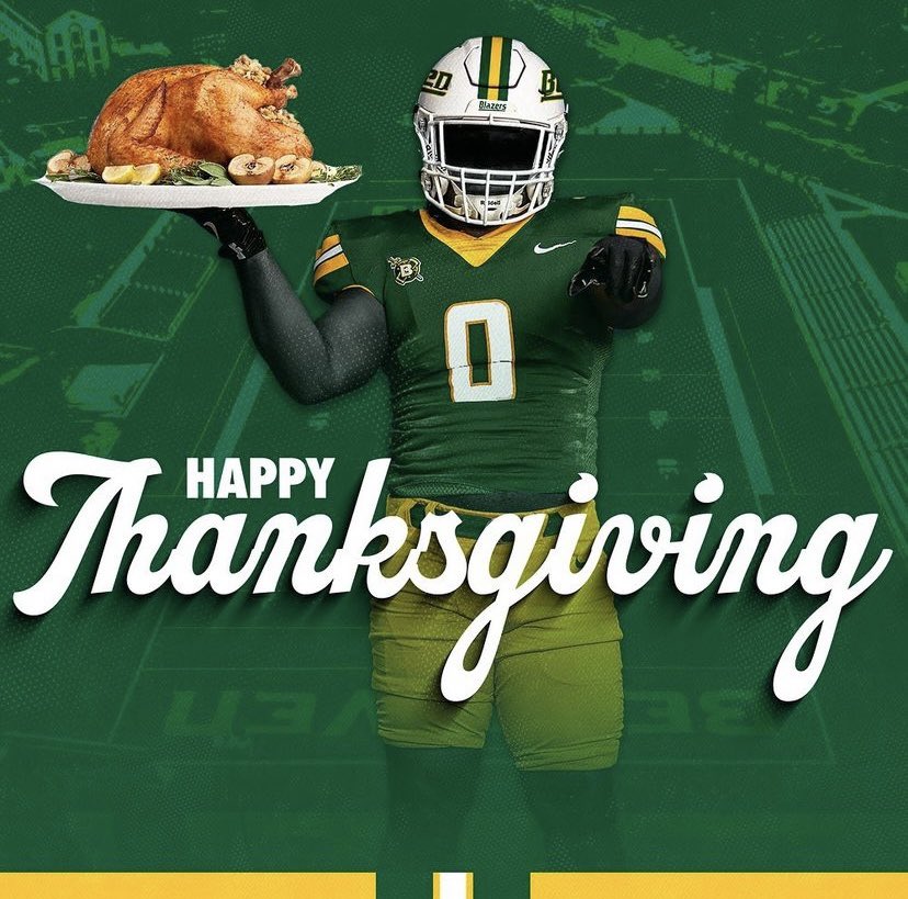 Happy Thanksgiving! 🦃

#GoGreen | #FIGHT | #ALLIN