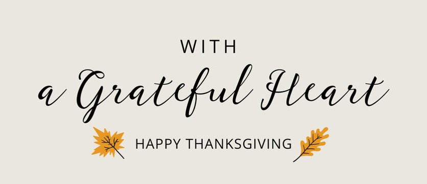 From our family to yours Happy Thanksgiving 🦃