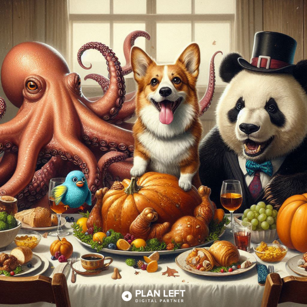 Eat, drink, and be thankful. #HappyThanksgiving from our family to yours.