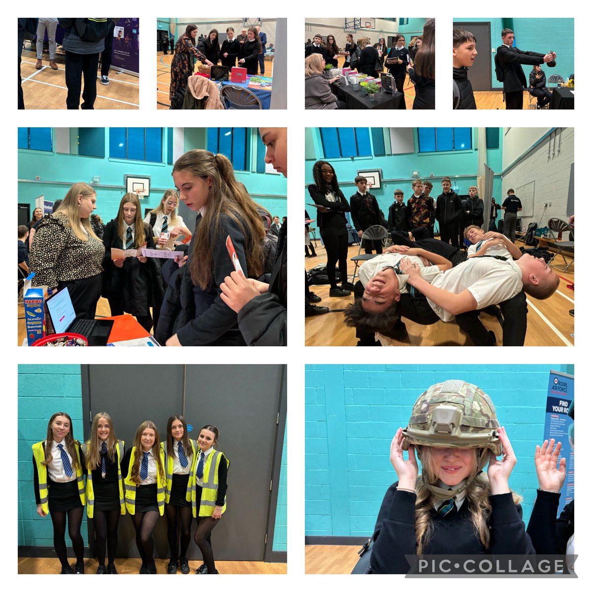 Croesype's tweet photo. What a great day @croesyschool Careers fair! Thanks to @CareersWales and all our amazing providers for such a fantastic opportunity for our students! Also massive thanks to our Year 10 helpers and all staff esp. Mrs Price for all the organisation https://t.co/ccZ1c6hDT2