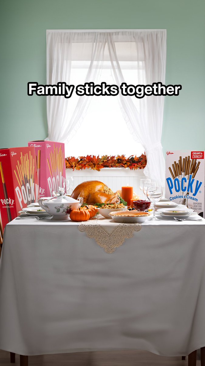 We’re thankful for being so delicious. Happy Thanksgiving 🦃