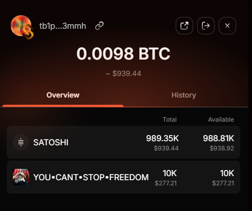 Scorpion8026's tweet photo. @CNSR_btc bc1pz4ra2zlfwlh93hqdkae8m8hjh0z6v6jl6hfl0xs048tytvgcrzas8r85pc

tb1pz4ra2zlfwlh93hqdkae8m8hjh0z6v6jl6hfl0xs048tytvgcrzasst3mmh https://t.co/c8A2idRLlf