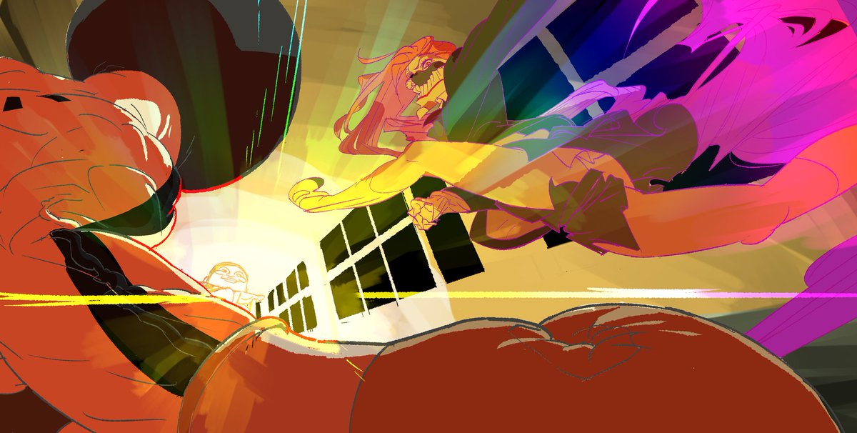 #ダンダダン 9話コンテ演出と少しだけ作監設定させていただきました、ありがとうございました！
配信始まっておりますので見逃しのかたもぜひ〜〜ー