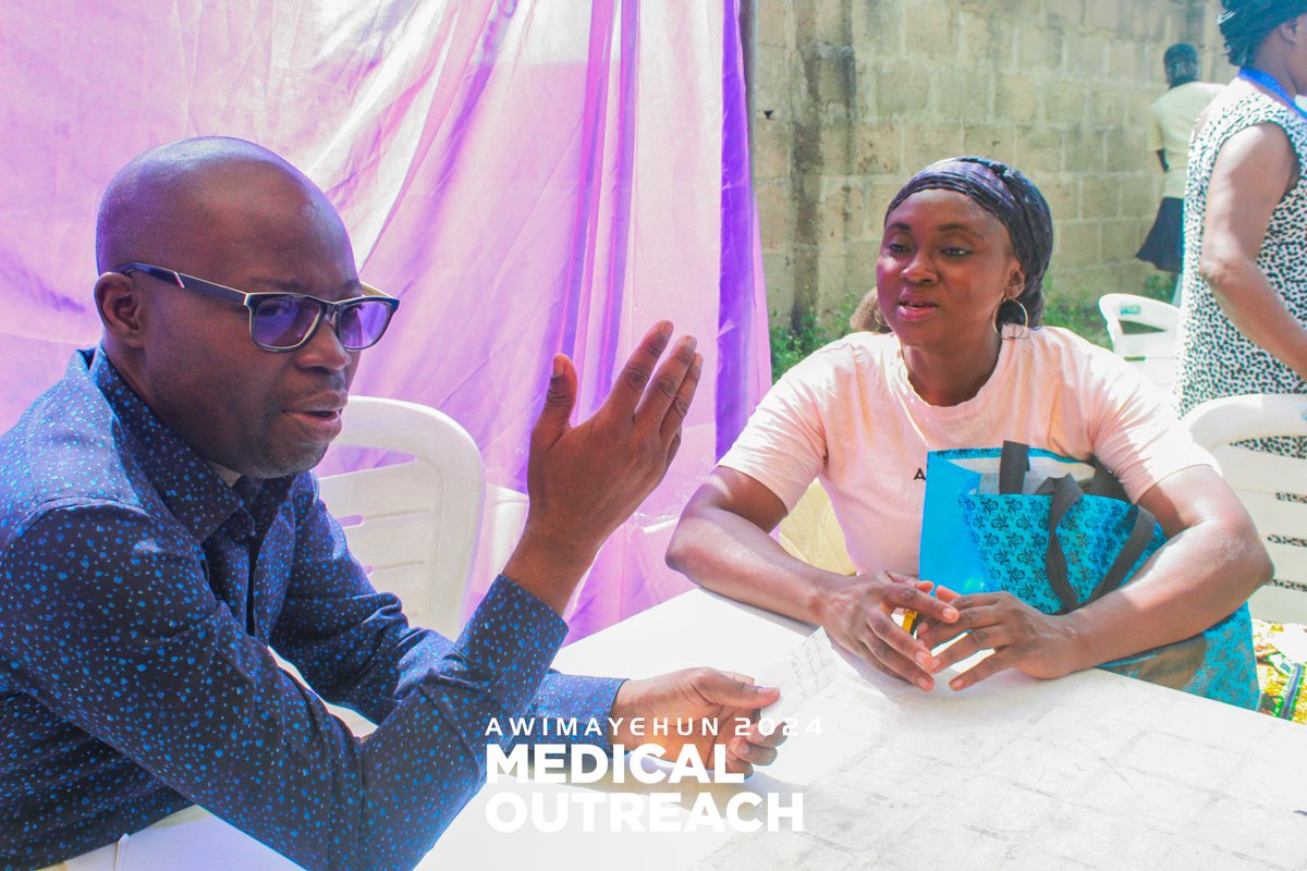 tosdaibadan's tweet photo. AWIMAYEHUN 2024 opened on a very high note with the Medical Outreach that was a blessing to lots of Elewi Odo people. https://t.co/tQamXXpq9q