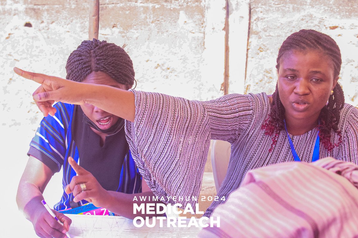 tosdaibadan's tweet photo. AWIMAYEHUN 2024 opened on a very high note with the Medical Outreach that was a blessing to lots of Elewi Odo people. https://t.co/tQamXXpq9q
