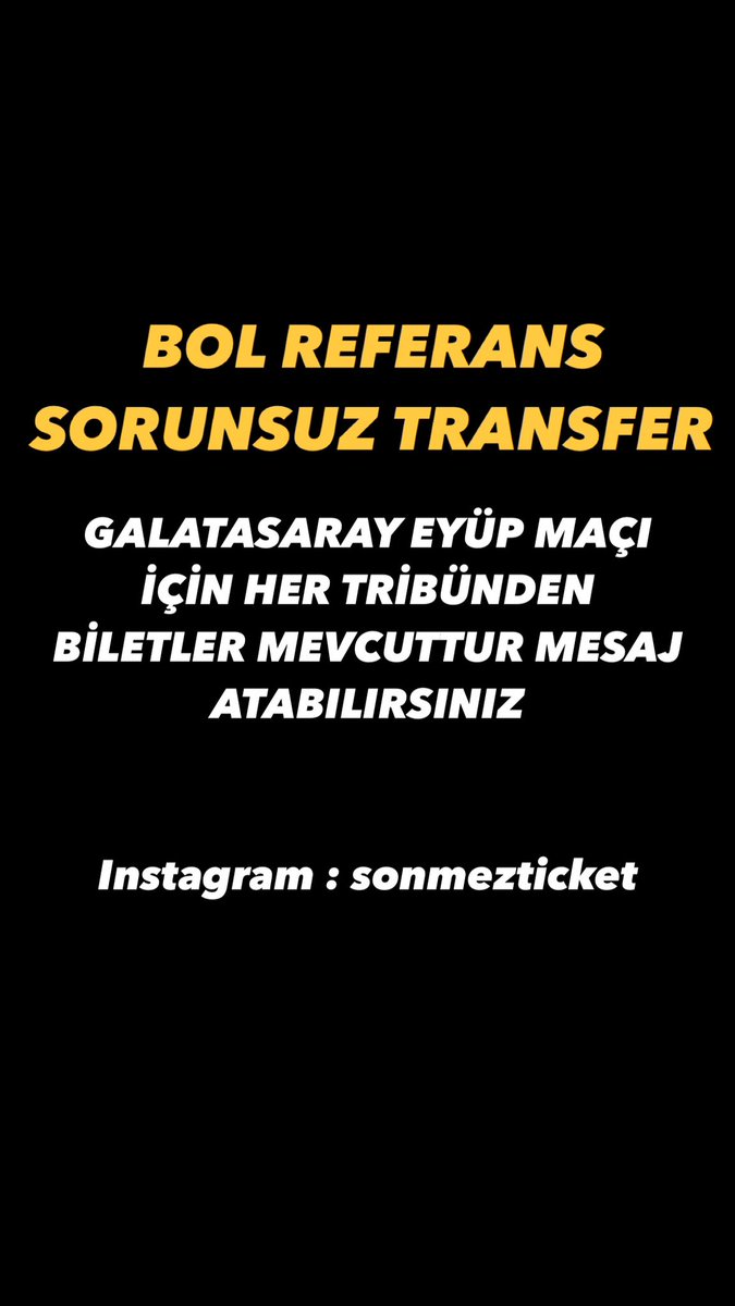 sonmezticket's tweet photo. Galatasaray-Eyüpspor maçına biletler vardır.

Doğu-Kuzey 
Güney-Batı

Yüklemeler İstanbulda yüz yüze yapılır dm atabilirsiniz..

#bilet #biletarıyorum #gs #galatasaraybilet #Galatasaray #biletdevir #maçbileti https://t.co/NHuqoDgBQa
