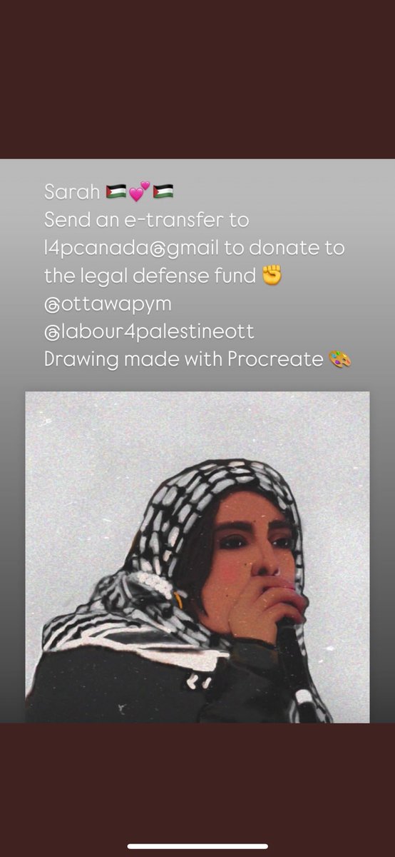 fatimasal82's tweet photo. The criminalization of Palestinian protestors and their allies is becoming incredibly fascist in nature and we must push back. Please send an E transfer to l4canada@gmail to support a legal defence fund to fight bogus charges laid against Paly Youth Movement organizers. https://t.co/gHkdnf5MBW