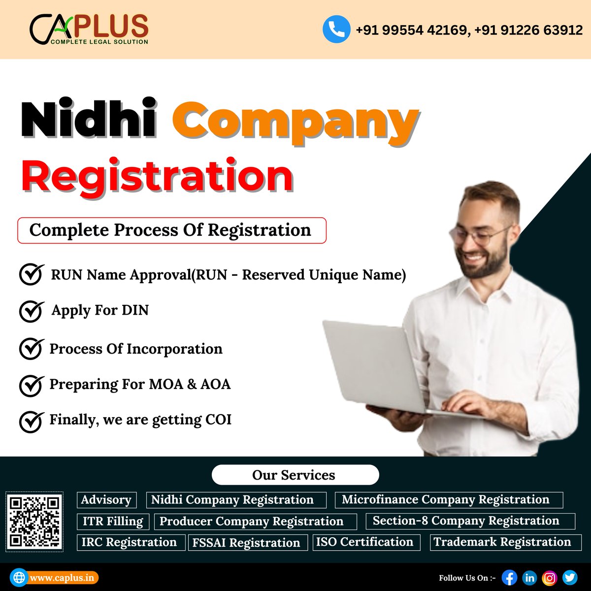 caplussolutions's tweet photo. 💰 Benefits of Nidhi Companies

Encourages savings among members.
Loans at lower rates compared to market standards.
No RBI  approval is needed, despite being an NBFC.
Safe and secure investments with less risk of loan defaults.
Contact +91 9955442169
 #NidhiCompanyRegistration https://t.co/kKoKWc3eXV