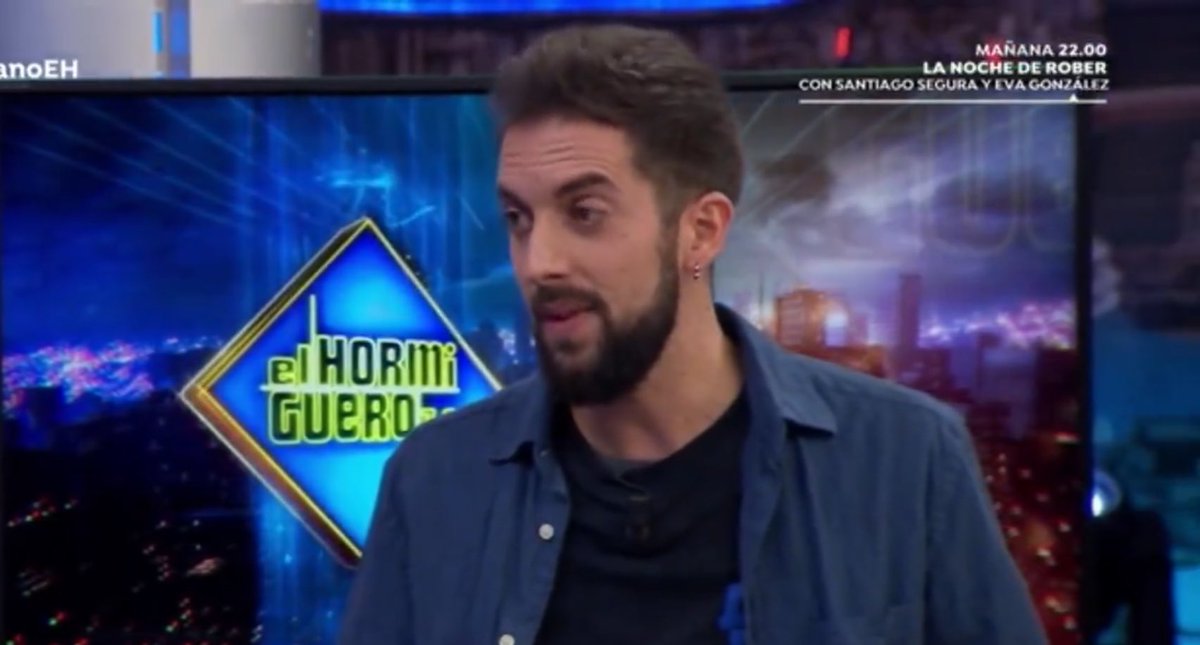 Hoy va a divertirse al #hormiguero <a href="/davidbroncano/">David Broncano</a> ……que es bromaaaaaaa