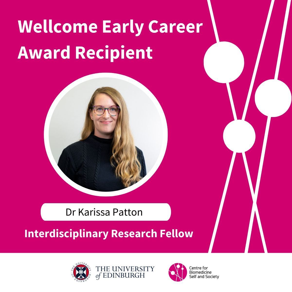 Congratulations to Dr Karissa Patton @karissapatton, who has received a <a href="/wellcometrust/">Wellcome</a> Early Career Award for her research into Reproductive Justice, Healthcare &amp; History. 🎉 

Further info: buff.ly/3Z4xxg8
