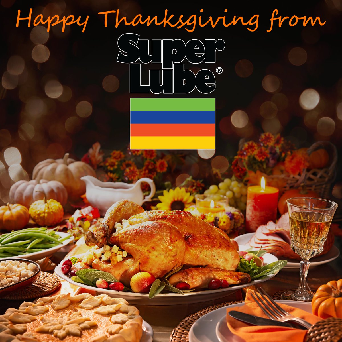 We're incredibly grateful for our amazing supporters, whose dedication and loyalty mean the world to us. We’re grateful for our Super Lube family, and for everyone who works tirelessly to keep everything moving forward, every single day.

Wishing you a day filled with warmth!