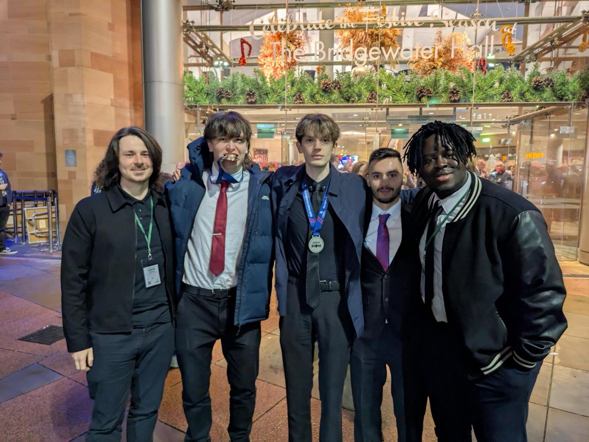 NESCOLcomputing's tweet image. The five @worldskillsuk  competitors competed in the national finals over the weekend and we are extremely proud of them. Charlie received the silver medal in the category of IT Support Technician, while Lee received the bronze medal in Network Infrastructure Technician.