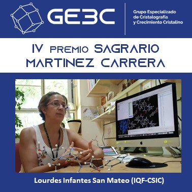 GE3C RSEQ-RSEF (@ge3c_rseqf) on Twitter photo 📣El GE3C ha concedido el 🏅Premio Sagrario Martínez Carrera, en su cuarta edición, a la Dra. Lourdes Infantes San Mateo del <a href="/iqf_csic/">IQF-CSIC</a>! 🎉 📣El GE3C ha concedido el 🏅Premio Sagrario Martínez Carrera, en su cuarta edición, a la Dra. Lourdes Infantes San Mateo del <a href="/iqf_csic/">IQF-CSIC</a>! 🎉