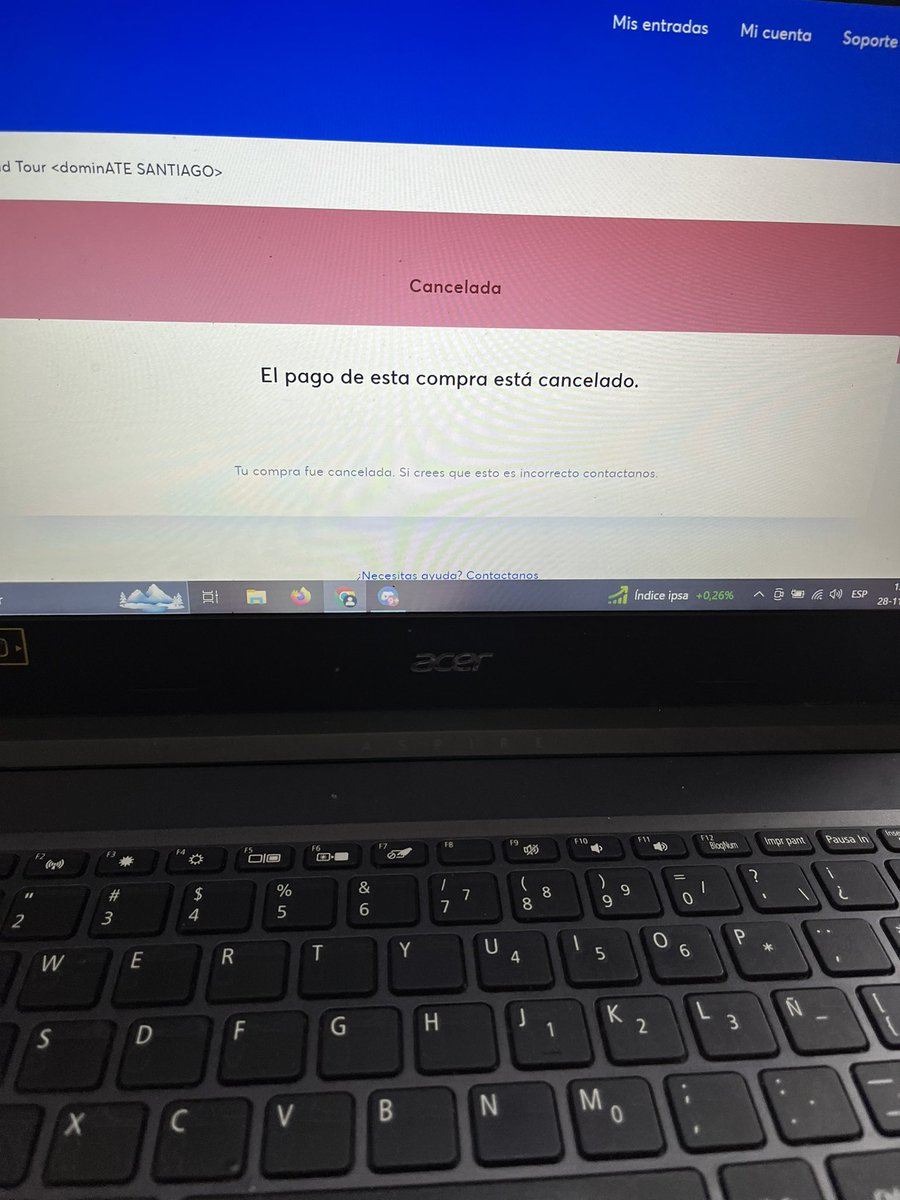 lalale03's tweet photo. alguien que haya comprado con credito banco de chile? a mi me cancelaron el pago:(((((( 
 #StrayKids_dominATE https://t.co/ayggYO2DwI
