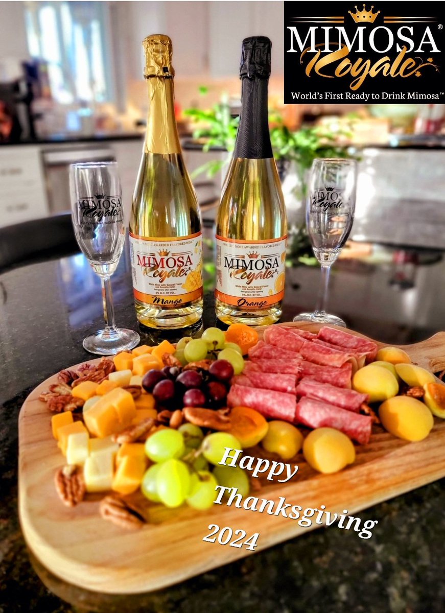 Happy Thanksgiving to you and your families!!!! We give THANKS to our hard working team that never complains and continues to grow this company.  We are proud of everything you guys have done. 

#thanksgiving #thanks #mimosaroyale #drinkmimosa #mimosa #rtd #wine #mimosaroyaleusa