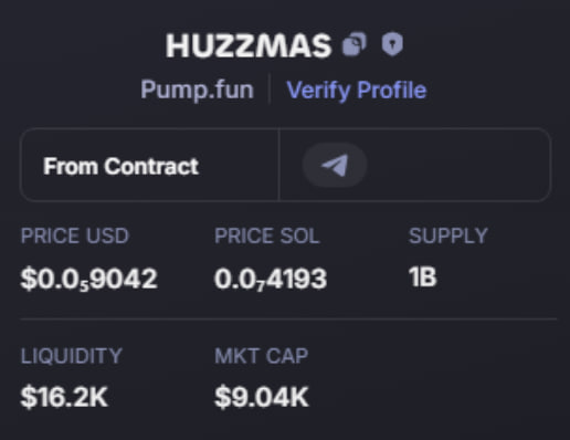 diepkoy1433's tweet photo. UPDATE  8️⃣  $HUZZMAS    
     
CA:HefT19jP9TFW527JL3rFBbpM1kb3pc4C2poUNUvpump
       
📤CALL    9k    ➡️     418k

💵DONE      46X

https://t.co/62elCf7lBf

💬 PRIVATE DM : @MinnionDegens1 https://t.co/wUZEduloJ3