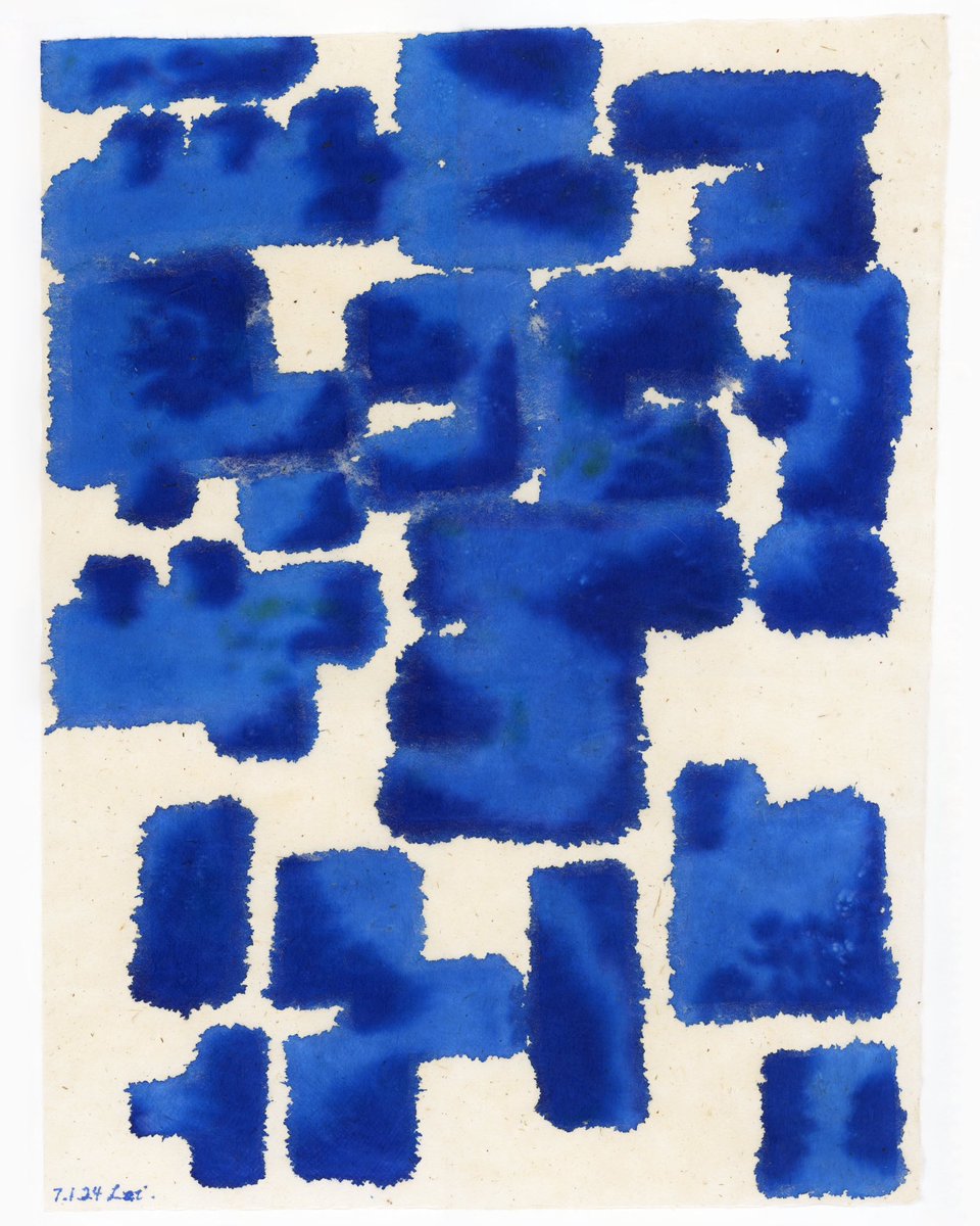 Xiguan Lei's drawings are like a poetic manuscript. This drawing is just as his poem "Night Wandering" describes: Here I touch I touch am touched, till dark manifests texture, leaves branches their lush surfeit, like bats I alight am lit.