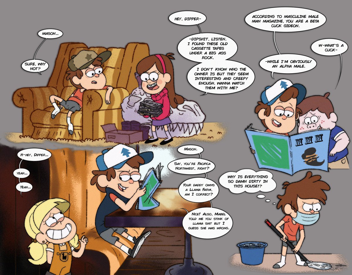 Apiko1010's tweet photo. Anti-Dipper (Mason) Pines
#GravityFalls #GravityFallsAU #dipperpines #mabelpines https://t.co/n3y0FCjx0D