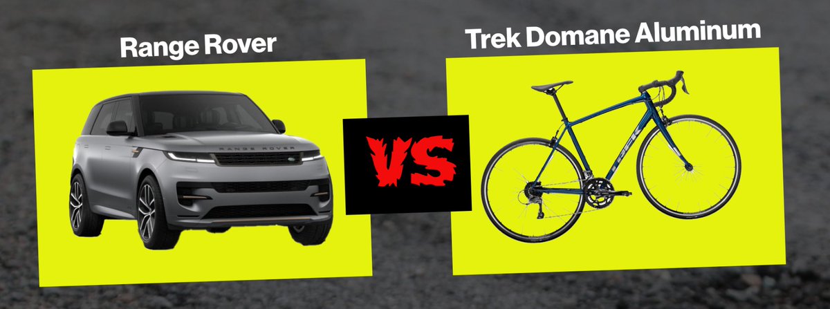 Pour endommager la route autant qu'1 seul trajet en SUV, un vélo devrait ferait le même trajet tous les jours durant plus de 3000 ans! On veut taxer les vélos? Voilà les ordres de grandeur.
1 passage en Range Rover = 1'111'811 passages en vélo. 
👉🏽 roaddamagecalculator.com
