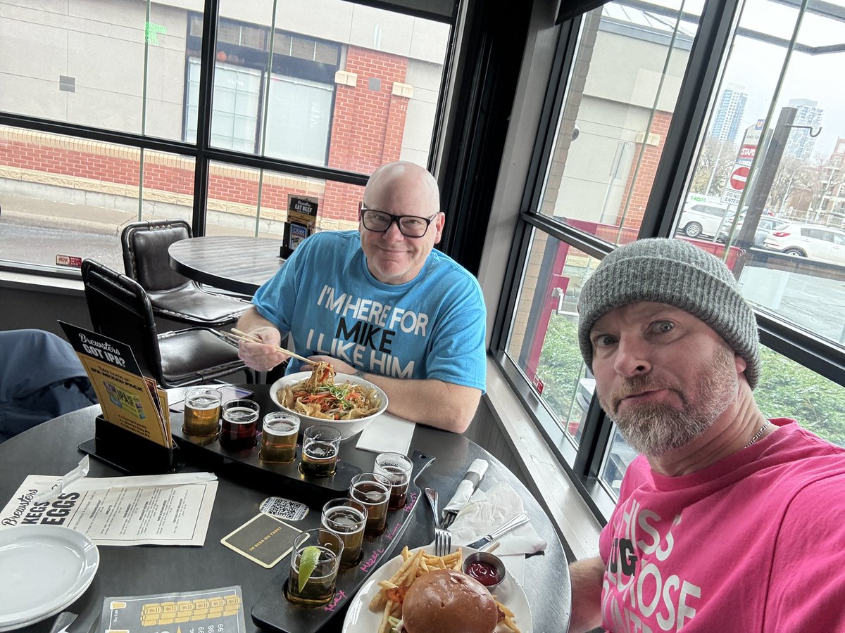 Brewstop #79 on the #QuestToBreak80 of #brewquest2024 and all time count #220 was <a href="/WeAreBrewsters/">Brewsters Brewing Co</a> brew co in #edmonton this was our pre #ufcfightnightedmonton hair of the dog beers and bites that set the tone for a great night #brewsters