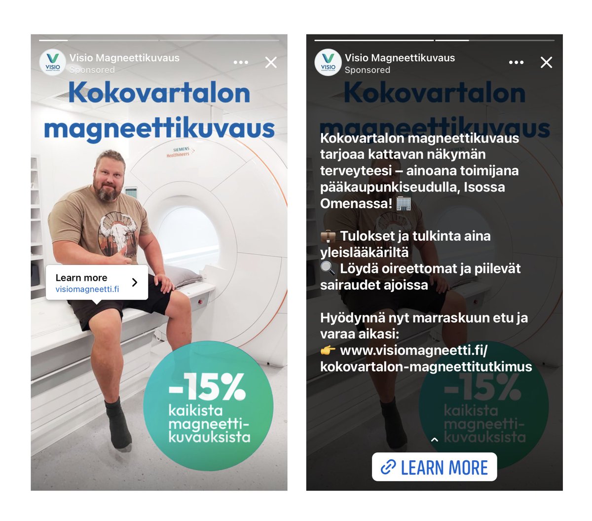 Privaatti tarjoaa lisääntyvästi kohdentamattomia labra- ja kuvantamispalveluita; esimerkkinä koko vartalon MRI

Huolestuneille (parempiosaisille) tehdään lisääntyvästi #ylidiagnostiikka:a
Samanaikaisesti sairaat (huonompiosaiset) ovat liian pitkissä julkisen jonoissa

#EBM #sote