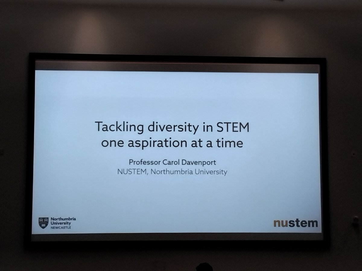 Yesterday's lecture at Northumbria University on diversity in STEM was eye-opening! 🔬

The research presented has sparked some important conversations and we came away with lots to think about.🖥️ #DiversityInSTEM