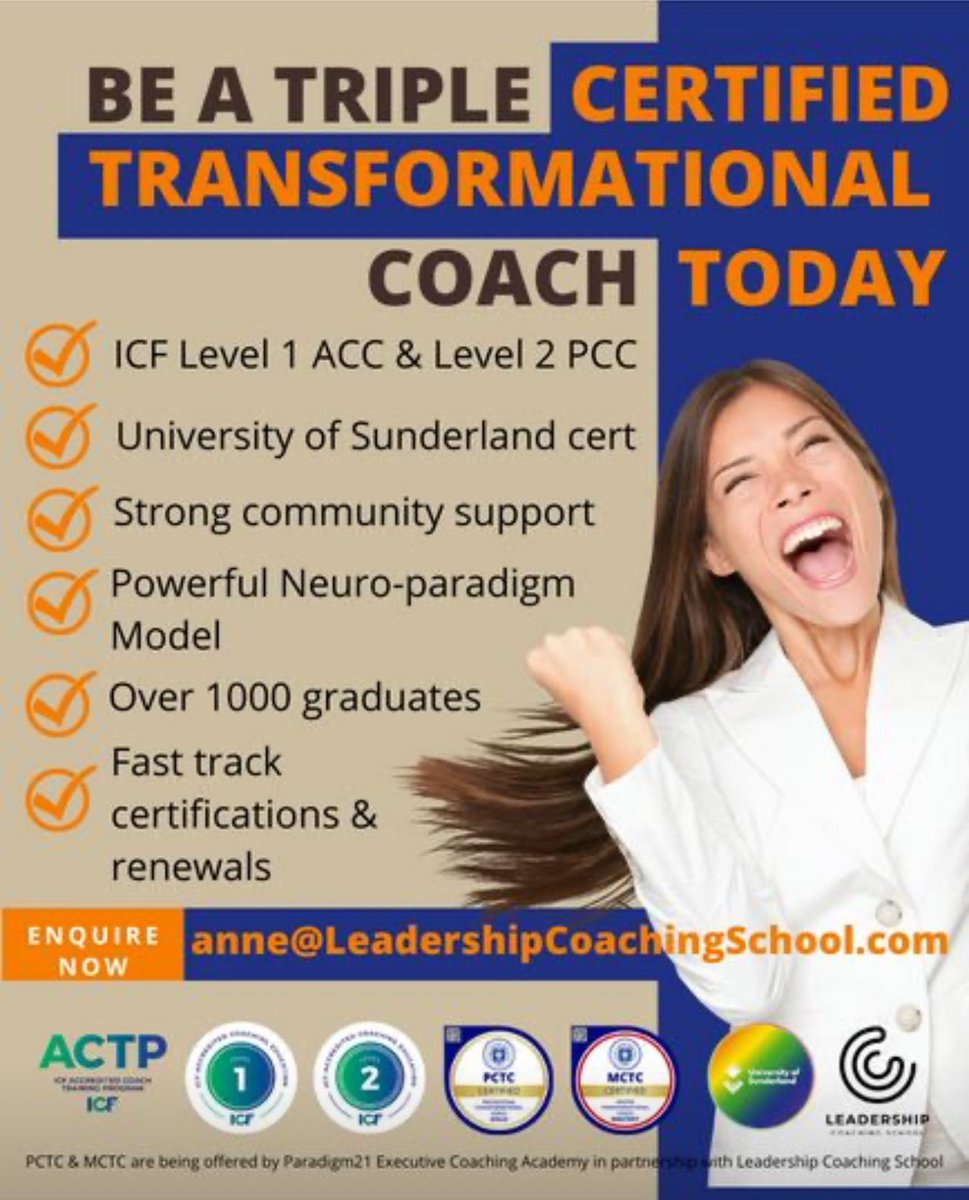 💛𝗛𝗼𝘄 𝘁𝗼 𝗴𝗲𝘁 𝗳𝗿𝗼𝗺 𝗟𝗲𝗮𝗱𝗶𝗻𝗴 𝘁𝗼 𝗧𝗿𝗮𝗻𝘀𝗳𝗼𝗿𝗺𝗶𝗻𝗴 𝗟𝗶𝘃𝗲𝘀 : 𝗟𝗲𝗮𝗿𝗻 𝗖𝗼𝗮𝗰𝗵𝗶𝗻𝗴 💛

Get on our Transformational Coaching Program

#ICF #coaching #leadership #certification #speaker #trainer #coach