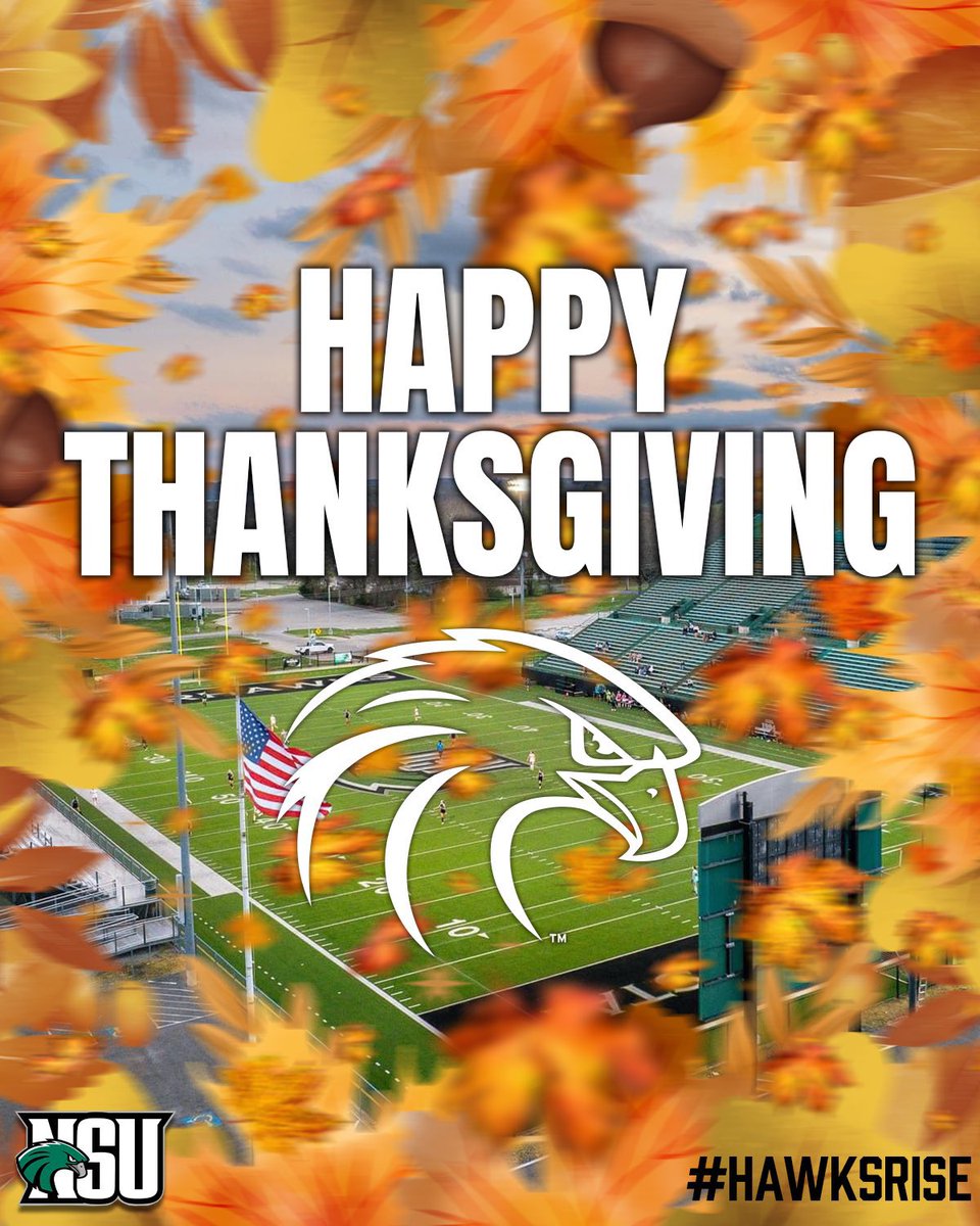 Happy Thanksgiving! We all have a lot  to be thankful and grateful for! Great things happening in Tahlequah Oklahoma and <a href="/NSU_Football/">Northeastern State Football</a> …#Commit2TheQuah 👀🦅🔥🦅🔥🦅