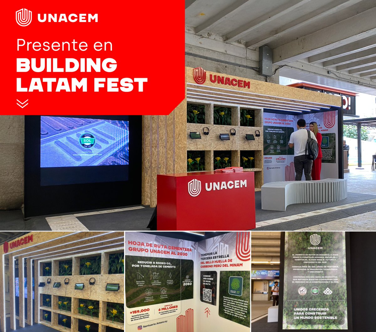 UNACEM Perú (@unacemoficial) on Twitter photo ¡Ya estamos en el #BuildingLatamFest! Este jueves 28 y viernes 29, acompáñanos en el Campus de la <a href="/UTECuniversidad/">UTEC - U. de Ingeniería & Tecnología</a> y conoce nuestras iniciativas clave para construir un futuro sostenible.
¡No te lo pierdas! Adquiere tus entradas en buildinglatamfest.com
#UNACEM #Innovación ¡Ya estamos en el #BuildingLatamFest! Este jueves 28 y viernes 29, acompáñanos en el Campus de la <a href="/UTECuniversidad/">UTEC - U. de Ingeniería & Tecnología</a> y conoce nuestras iniciativas clave para construir un futuro sostenible.
¡No te lo pierdas! Adquiere tus entradas en buildinglatamfest.com
#UNACEM #Innovación