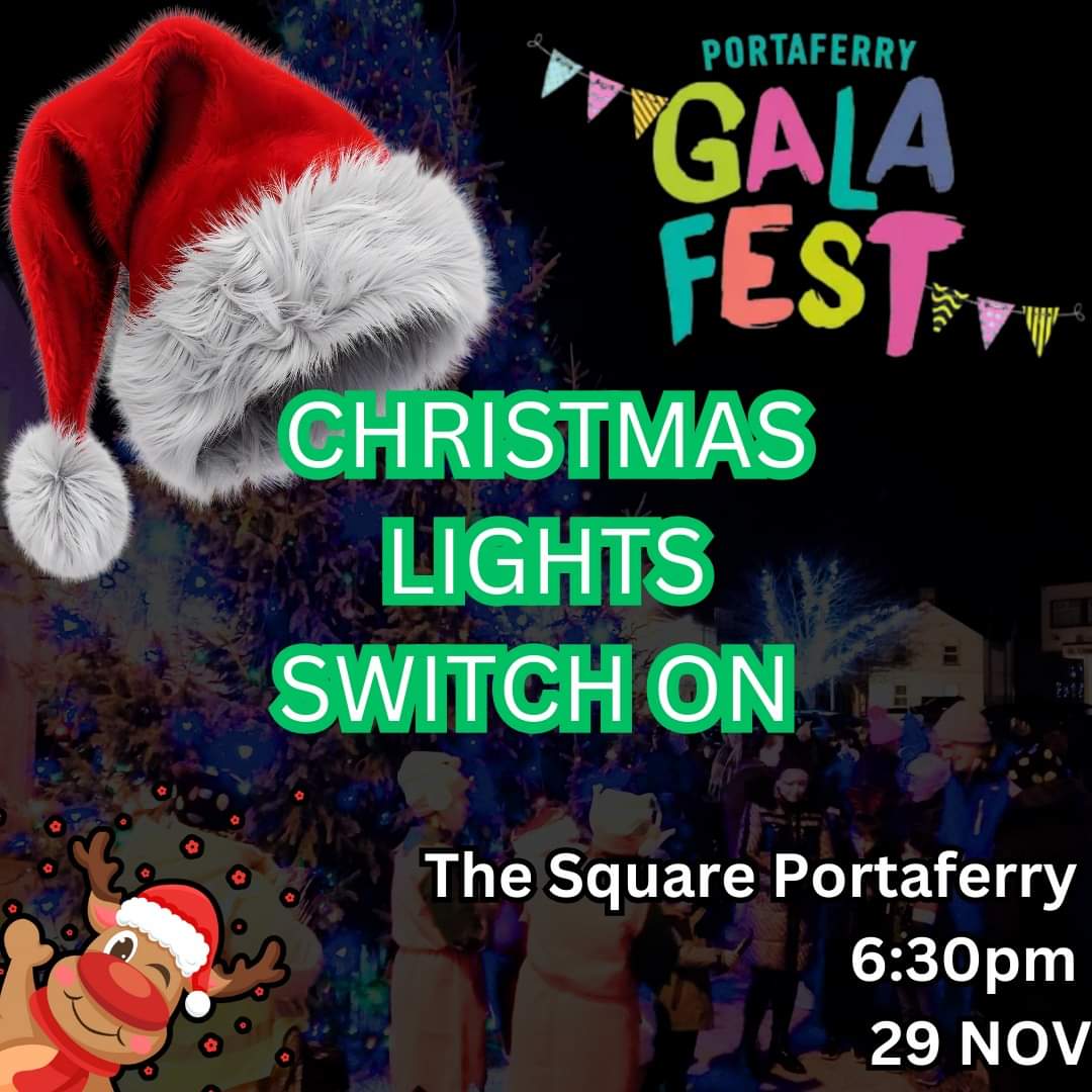 HO! HO! HO!🎅🏻

The bells are ringing, 🔔
DJ Tommy spinning, 🎶
all will be merry and bright this Friday night! 🎄

29th November with Santa, his Elves and surprise guest 😉
                  
6:30pm The Square, #Portaferry #PortaferryGala #Christmas