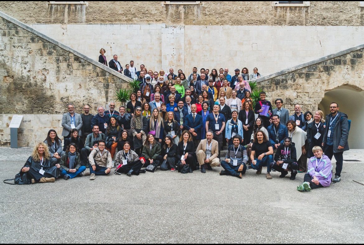 Tri_Moon_Films's tweet photo. Sam had a fun time pitching at the Creative Clusters 2024 in Italy, thanks to Associazione Distretto Produttivo ‘Puglia Creativa’ . Thank you to the inimitable Jessica Fuller for her tireless work introducing us to new and incredible opportunities. #investmenttvandfilm https://t.co/DTv6Guscul
