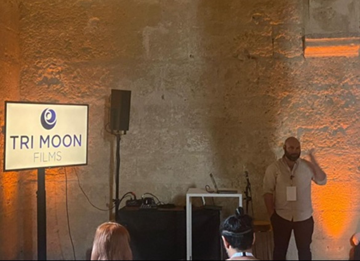 Sam had a fun time pitching at the Creative Clusters 2024 in Italy, thanks to Associazione Distretto Produttivo ‘Puglia Creativa’ . Thank you to the inimitable Jessica Fuller for her tireless work introducing us to new and incredible opportunities. #investmenttvandfilm