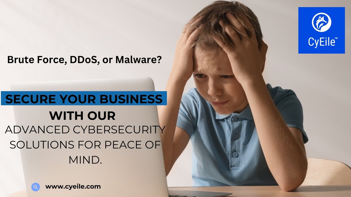 cyeile's tweet photo. Brute Force, DDoS, or Malware?💻
Protect your digital assets with advanced cybersecurity solutions from @cyeile Technologies. Stay secure and enjoy peace of mind!
#CyberSecurity #DDoSProtection #MalwareDefense #BruteForce #StaySecure #CyEileTech #Today #Malware #Coding https://t.co/NzubHupF34