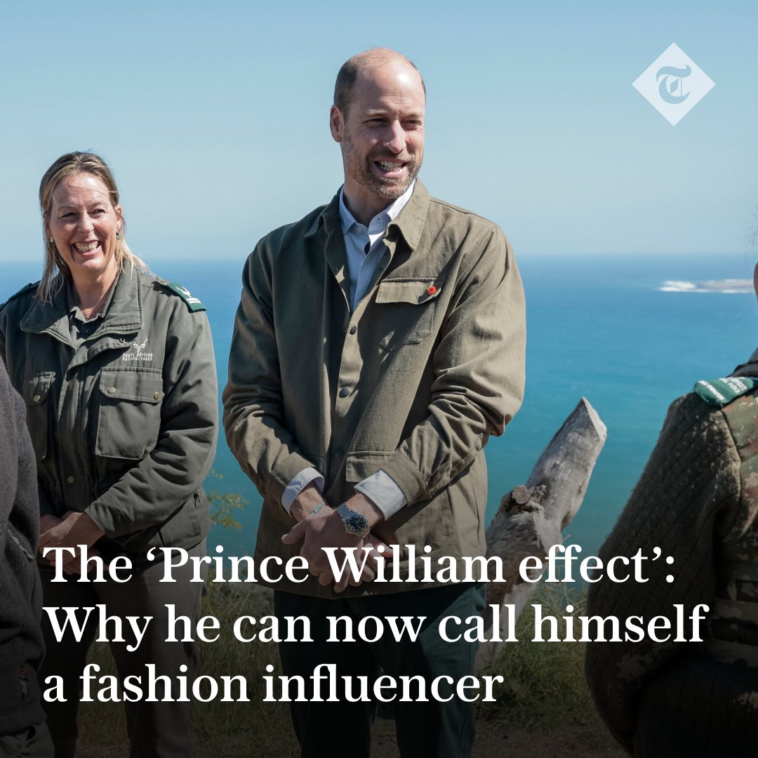 👑 The success of the Prince of Wales’s South Africa ‘tourdrobe’ shows that he has just as much style sway as the Princess of Wales.

Read more here 👇
telegraph.co.uk/fashion/royals…