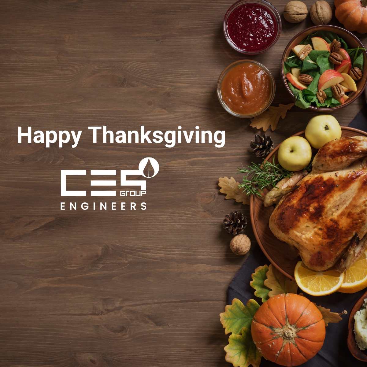 Happy Thanksgiving from all of us at CES Group! 🦃🍁 We are incredibly grateful for our clients, partners, and dedicated team who make everything we do possible.