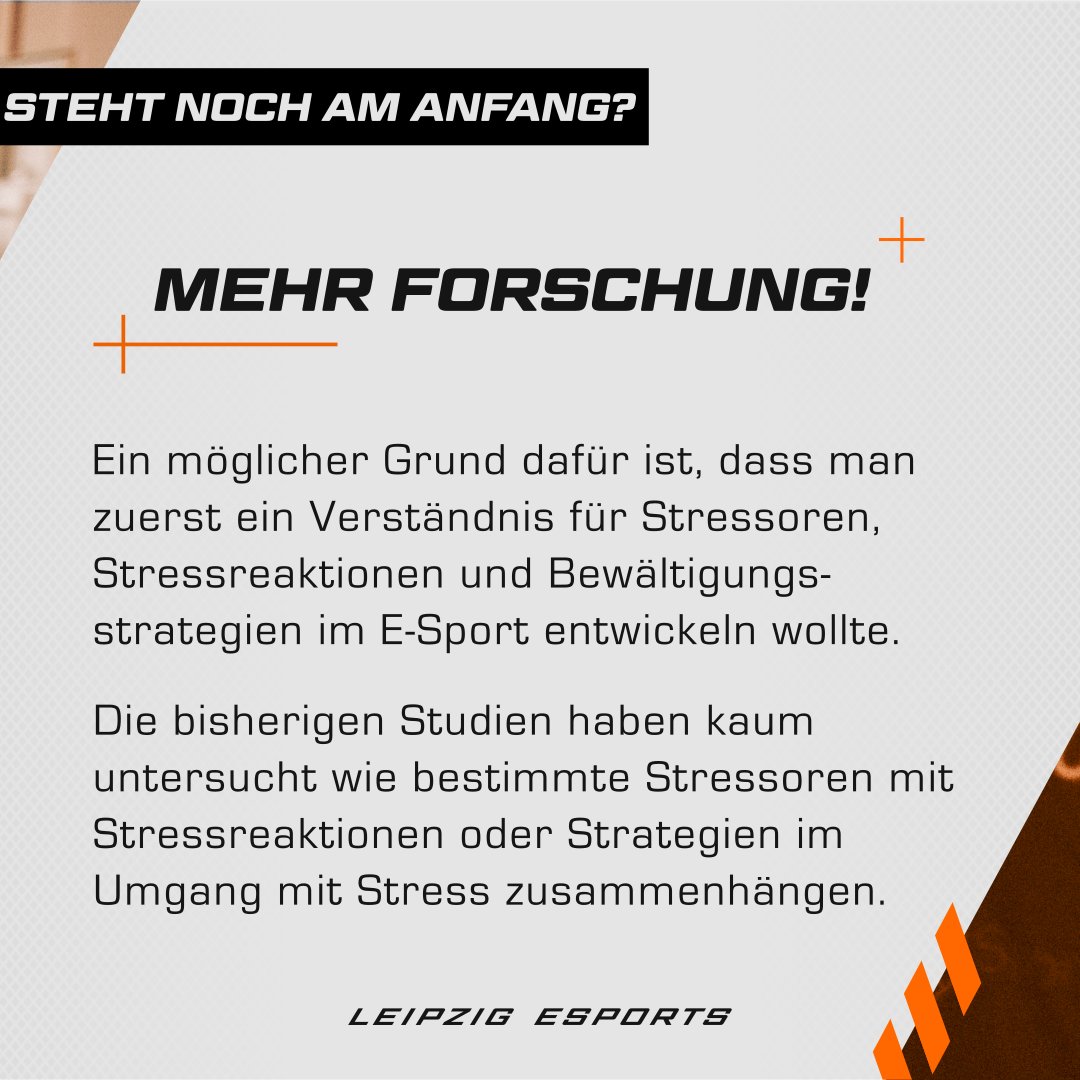 LeipzigeSports's tweet photo. E-Sport-Forschung 
Vereinsmitglied Olibaba | Dr. Oliver Leis erforscht Stress und Sportpsychologie im E-Sport. Im August veröffentlichte er eine Metastudie zu Stressoren und Bewältigungsstrategien. Mehr dazu? Kontaktiert Oli auf X oder LinkedIn @Oli_Leis https://t.co/3d32G1Omii https://t.co/abrpuIUaCA