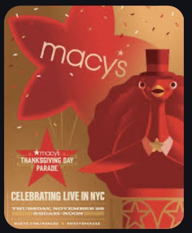 plumpixie3021's tweet photo. LOVE watching the @Macys Parade!
Would be awesome if @nbc would quit cutting away from all the marching bands that work so hard to get there 👍🏻 https://t.co/9V1IV6Ohku