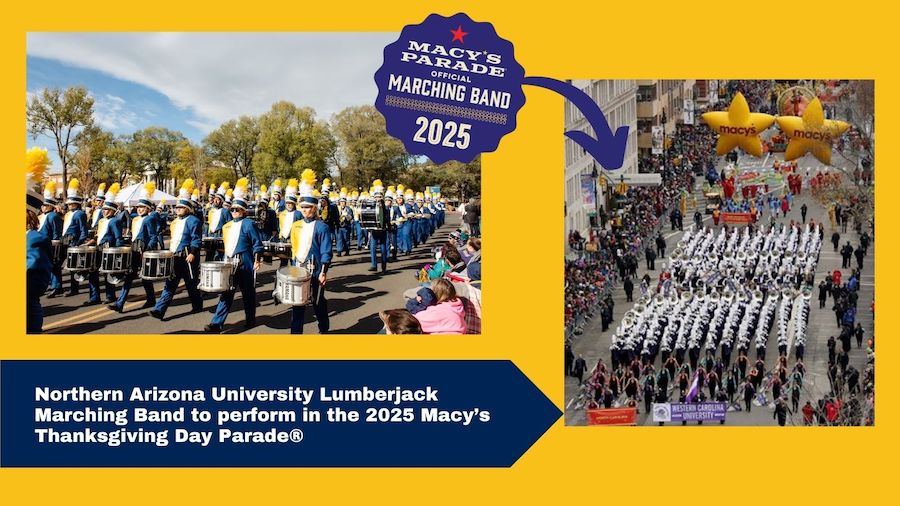 A reminder that our Lumberjack Marching Band will be HERE this time next year 👀
<a href="/Macys/">Macy's</a> 2025 Thanksgiving Day Parade can’t come any sooner