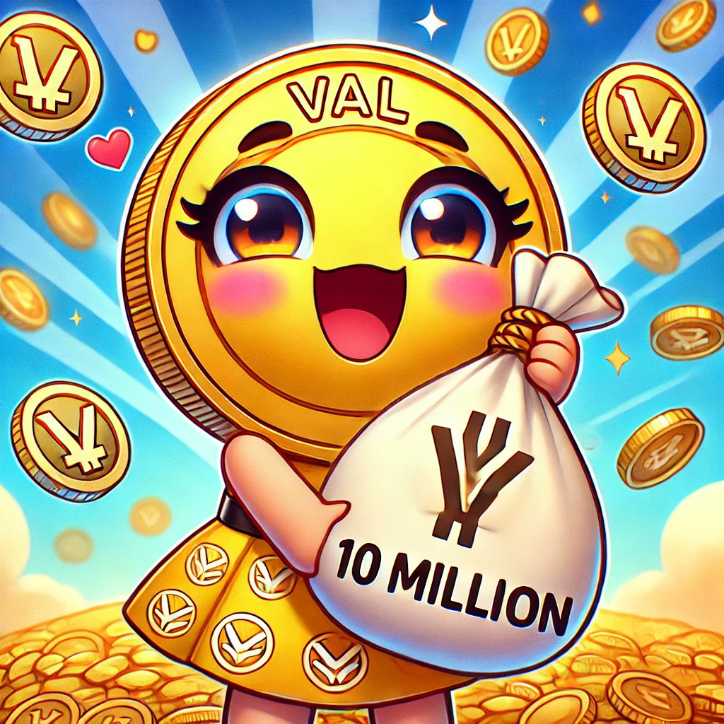 10 Million $VAL tokens to be airdropped in the month of December, just in time for the holidays. All this  for completing simple activities like joining our community. #diamondhands #NOTSELLING #passiveincome #Airdrop 

*This is the only official Airdrop of $VAL token. Stay