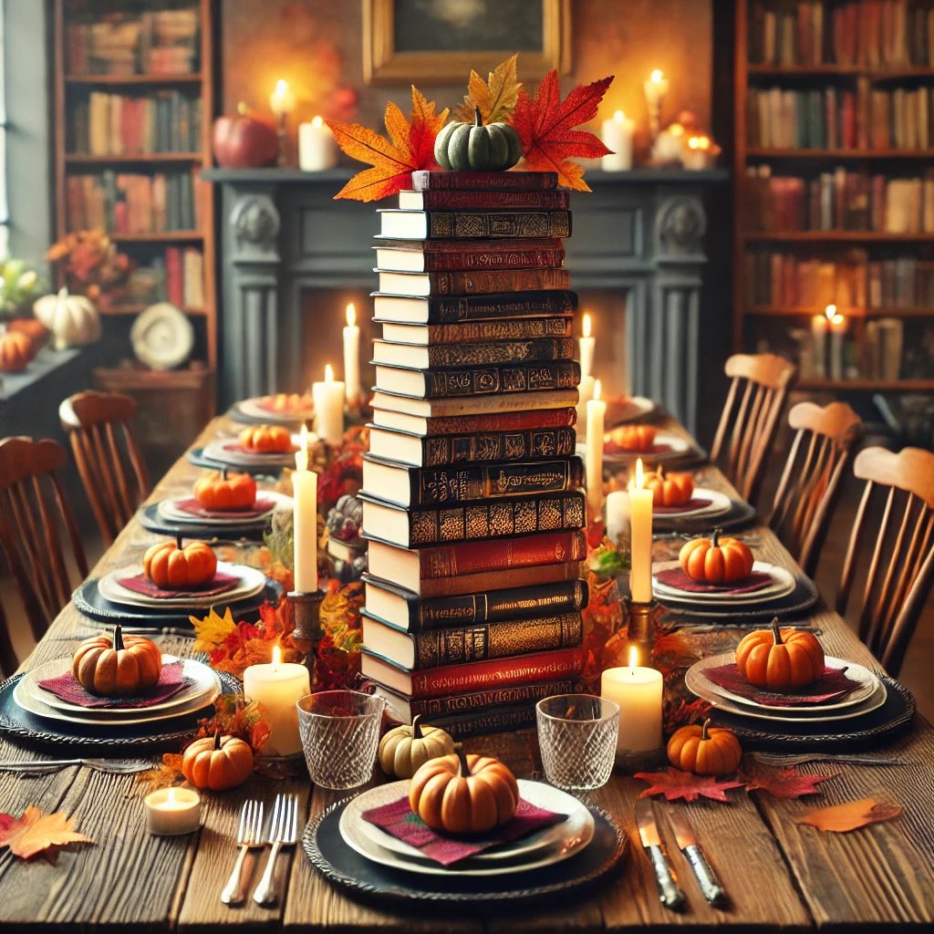 OnTheSamePg_'s tweet photo. #HappyThanksgiving from On the Same Page! 📚🦃
We’re thankful for the stories that bring us together, the discussions that inspire us, and the friendships we’ve built along the way. Wishing you a day filled with love, laughter, and maybe some extra reading time! 🧡✨
#OTSP https://t.co/9SsDfJ6uRN