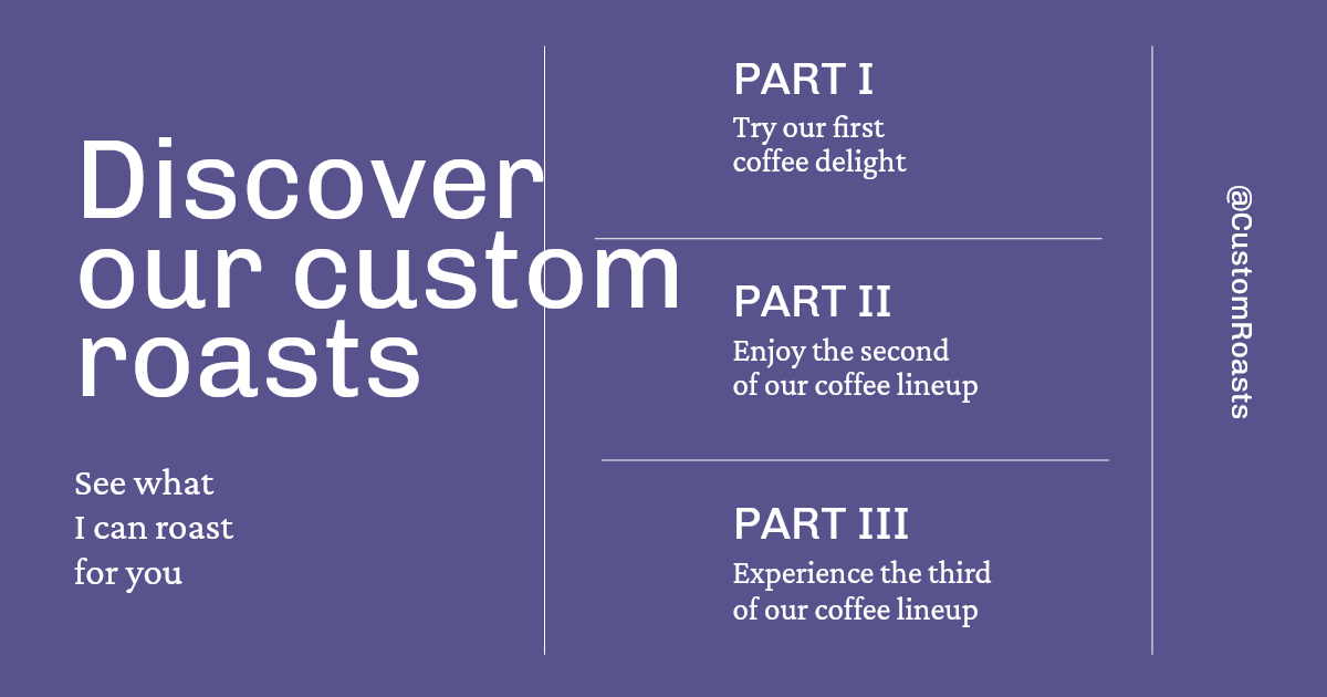 customroasts's tweet photo. Warm up with the freshest roasts delivered to your door. 25% off with holidaysave25 is just the invite you needed to treat yourself. Explore the flavors and make every cup a masterpiece. #RoastMaster #BestBrew #CoffeeByMail #FlavorExplorer #CoffeeQuality #TreatYourself https://t.co/ZDy1StJ9Jo