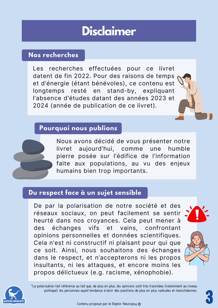 Le Raptor Neuropsy est de retour avec un nouveau livret ! 
Mathieu, aborde un sujet dont nous n’avons encore jamais parlé : comment prendre soin de la santé mentale des personnes concernées par la guerre ? 

Bonne lecture 🦖
buff.ly/3NnEX7u